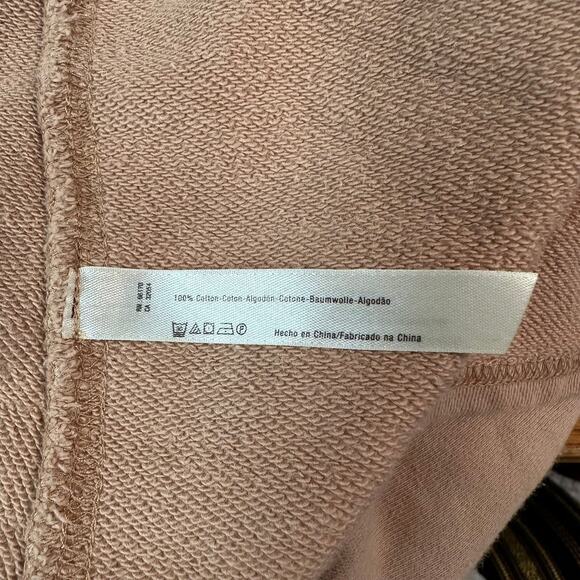 Free People Red Eye Cardigan Oversized Open Front Longline Duster Sweater, Tan - Picture 11 of 15